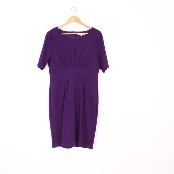 *Cleo Petite Violet Purple Long Dress - Picture 1 of 5